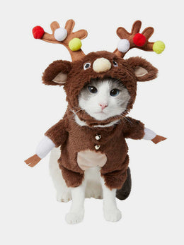Reindeer Xmas Pet Wear